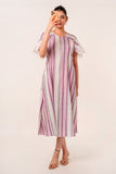Cape Stripe Dress