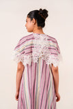 Cape Stripe Dress