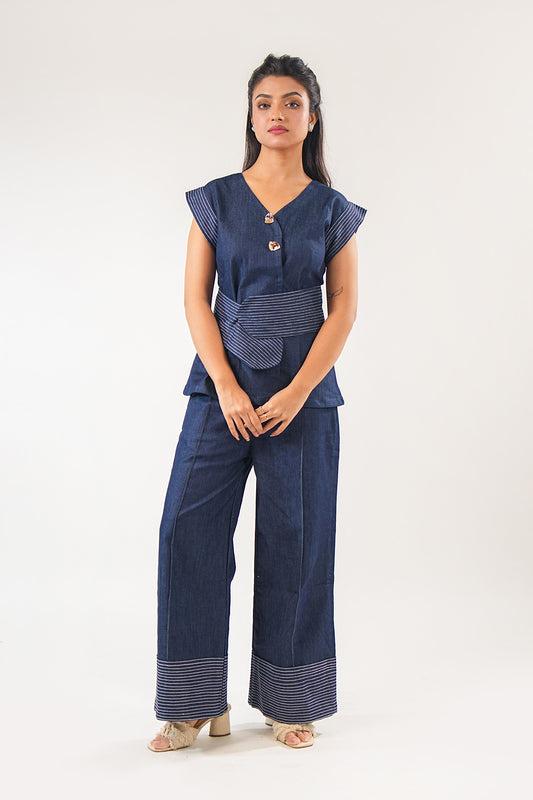 Stitch Line Denim Coord