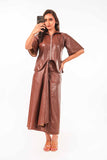 Mocha Leather Coord