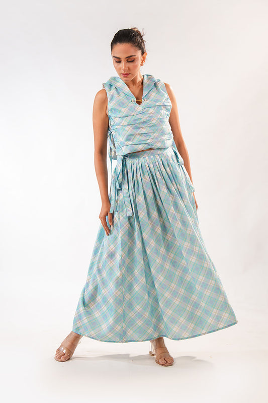 Pastel Plaid Coord Set