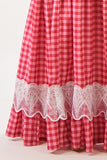 Gingham Maxi dress