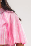 Pink Stripe Coord Set
