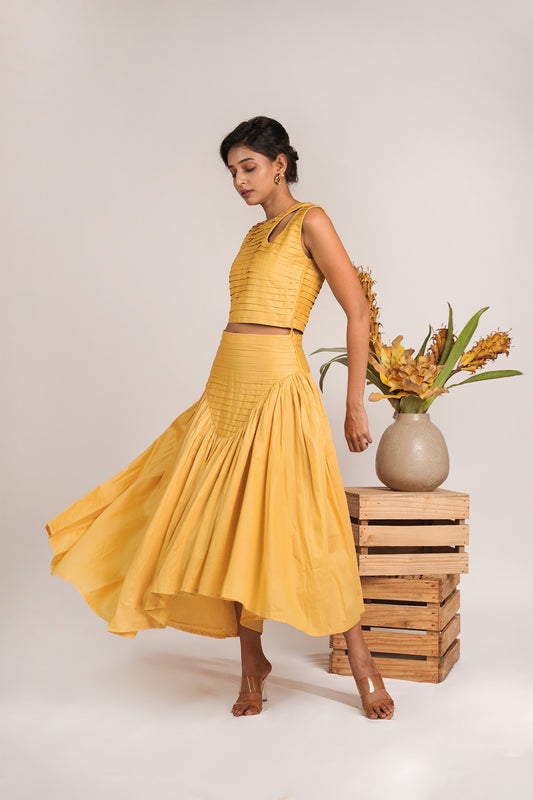 Abstract Pleated Coord Set