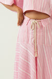 Pink Stripe Coord Set