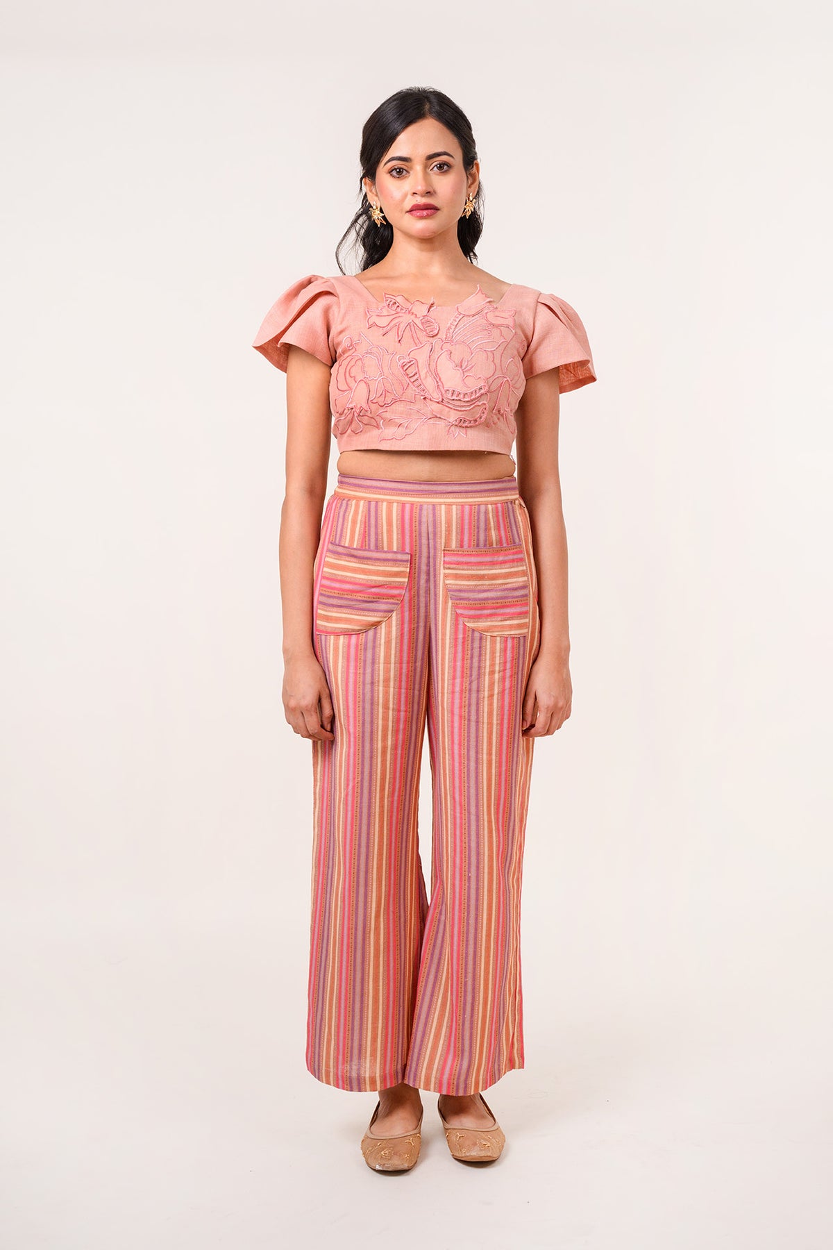 Fleur Stripe Set