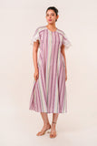 Cape Stripe Dress