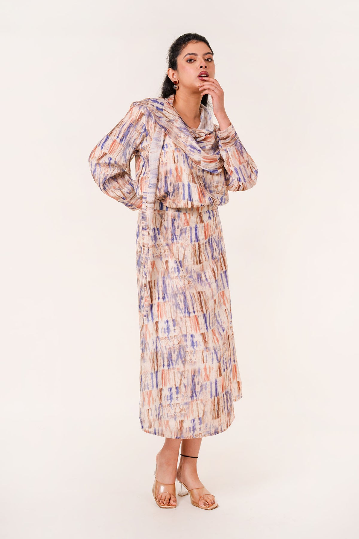 Abstract Scarf Co-ord Set