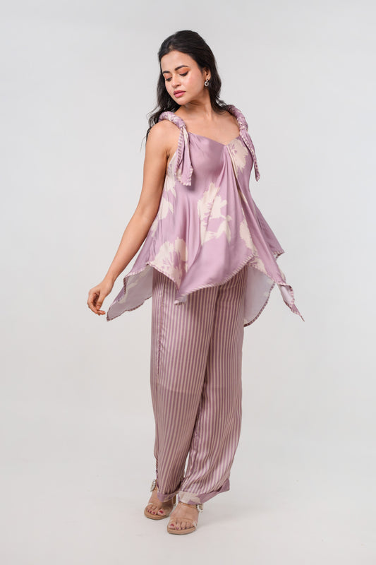Lilac Bloom Co-Ord Set