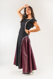 Leather Fusion Dress