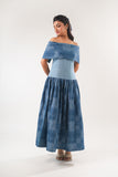 Off-Shoulder Midi Dress