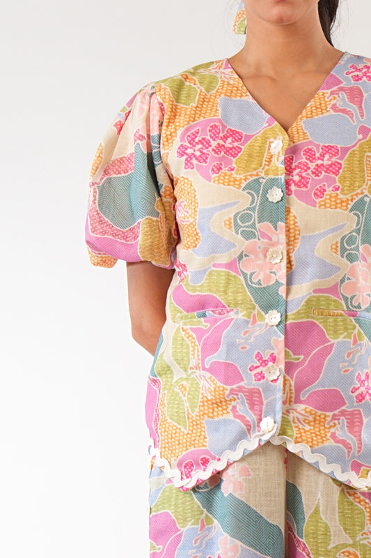 Printed Vest Top