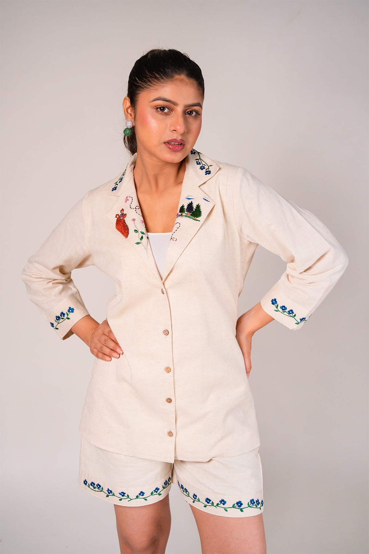 Forest Linen Coord Set