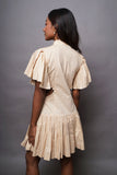 Side - Cut Shirt Dress