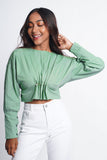 Pleated Pearl Top