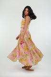 Summer Scallop Printed Dress